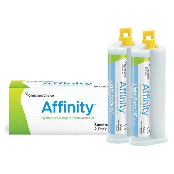 Affinity Impression Material Reg St Light Body High Flow Refill w/o Tips 2/Pk