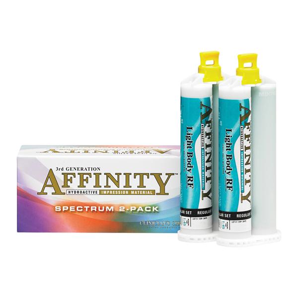 Affinity Impression Material Fst St Light Body Regular Flow Refill w/o Tips 2/Pk