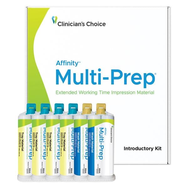 Affinity Multi-Prep Impression Material Hydr Wsh/Try Introductory Kit Ea