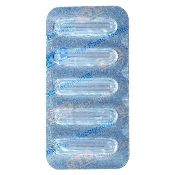 Macro-Lock Oval Posts Refill Size 3 Oval 2.49 mm Blue 5/Pk