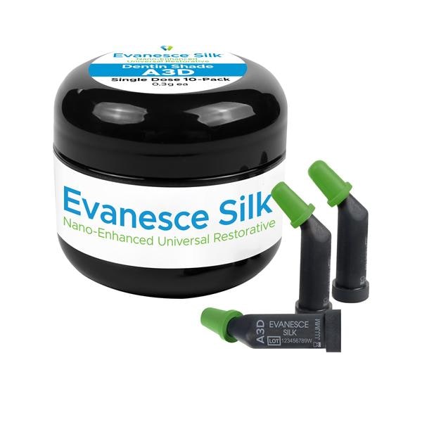 Evanesce Silk Restorative Composite A3D Dentin Single Dose Refill 10/Pk