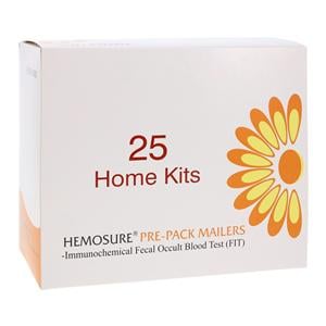 Hemosure iFOB Home Mailer Kit CLIA Waived 25/Bx