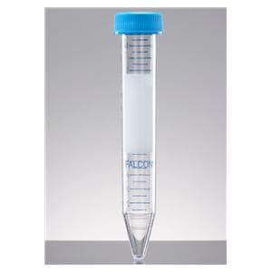 Falcon Centrifuge Tube Polypropylene 14mL 17x120mm Sterile 500/Ca