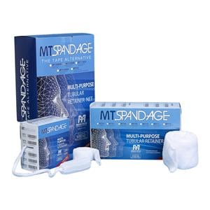 MT Spandage Dressing Bandage Elastic Net 10"x25yd White EA