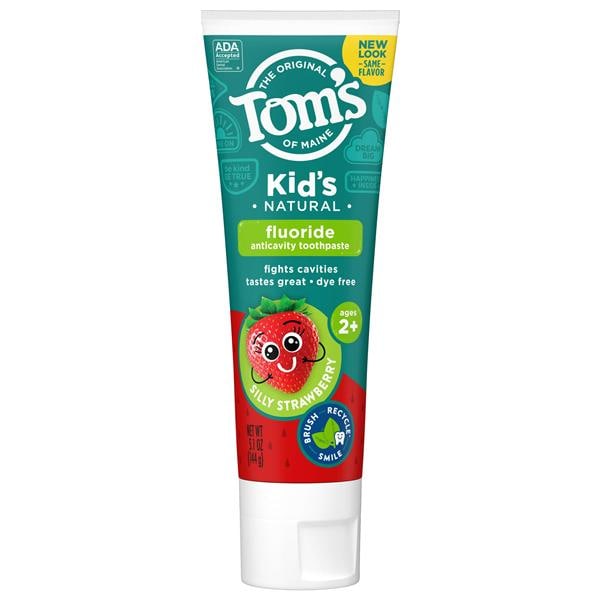 Tom's of Maine Anticavity Toothpaste Child 5.1 oz Strawberry 5.1/Tb