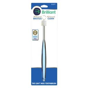 Brilliant Toothbrush Soft Blue Ea