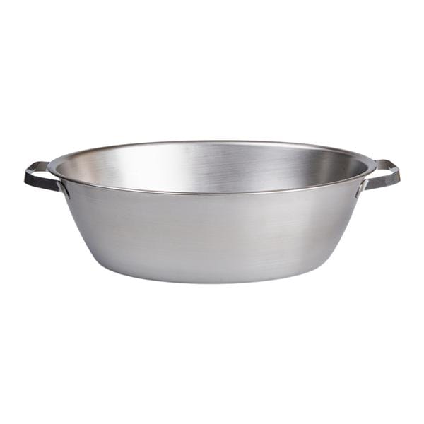 Basin Foot 10qt Stainless Steel Silver With Handle Ea