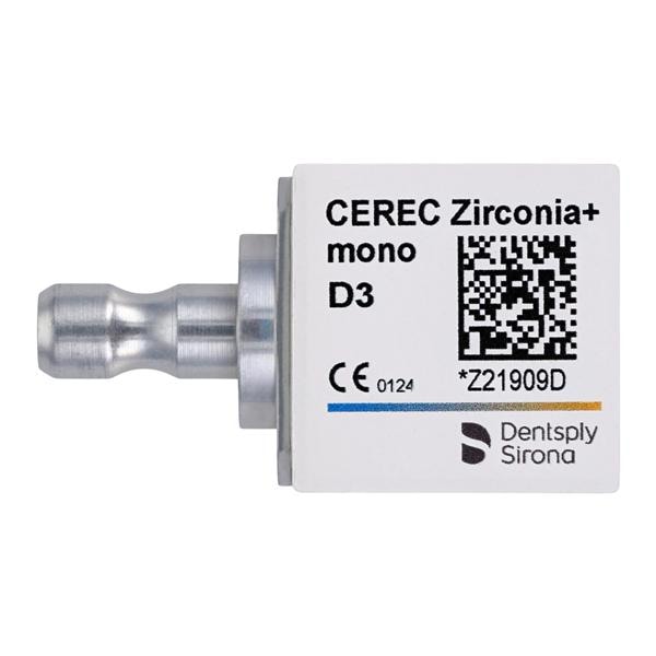 CEREC Zirconia+ Milling Blocks Mono D3 For CEREC 3/Bx