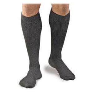 Activa Compression Dress Socks Knee High Large Men Men 10.5-12 Pinstripe Tan