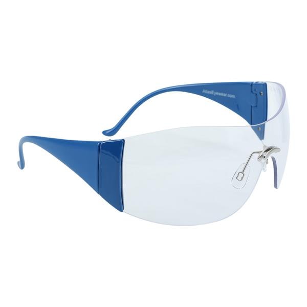 Roma Safety Eyewear Clear Lens / Blue Frame Ea