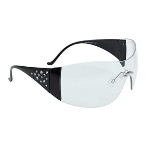 Roma Safety Eyewear Clear Lens / Black Frame Ea