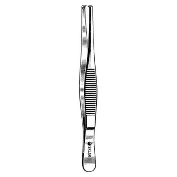 Tissue Forcep Straight 8" Ea