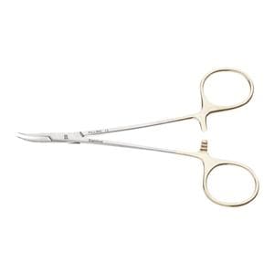 Piercing Forcep Curved 5-1/2" Stainless Steel Non-Sterile ea