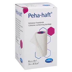 Peha-Haft Gauze Bandage Cotton 3"x4.5yd White Ea