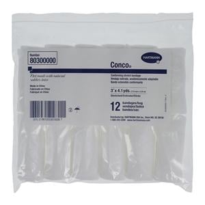 Conforming Bandage Polyester 3"x4.1yd Non-Sterile 12rl/Bg