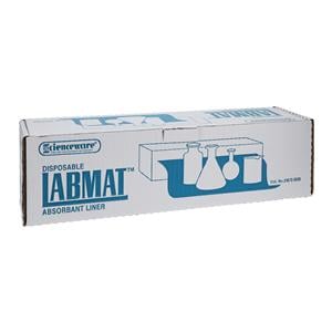 Labmat Absorbent Liner For Benchtop Polyethylene Film White 20"x50' 1/Rl