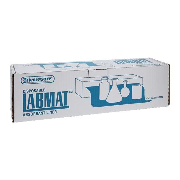 Labmat Absorbent Liner For Benchtop Polyethylene Film White 20"x50' 1/Rl