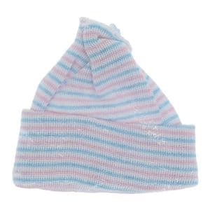 Baby Boggin Warming Cap Newborn One Size Pink / Blue / White Ea