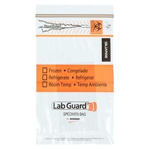 Specimen Bag Double Zip Closure With Absorb Pad 50/Pk