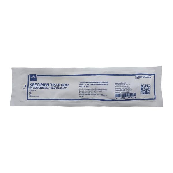 Mucus Specimen Trap 80mL Plastic Ea, 50 EA/CA