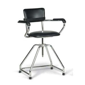 Hydrotherapy Chair Steel/Vinyl With Crutch Tips