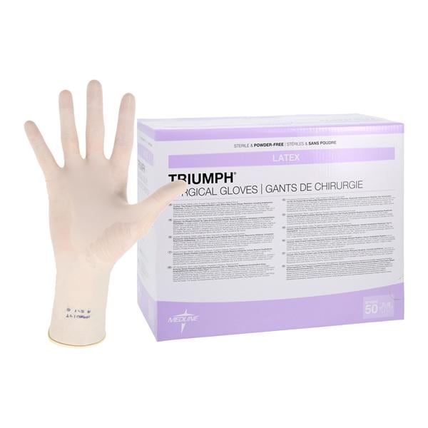 Triumph Surgical Gloves 8.5 White