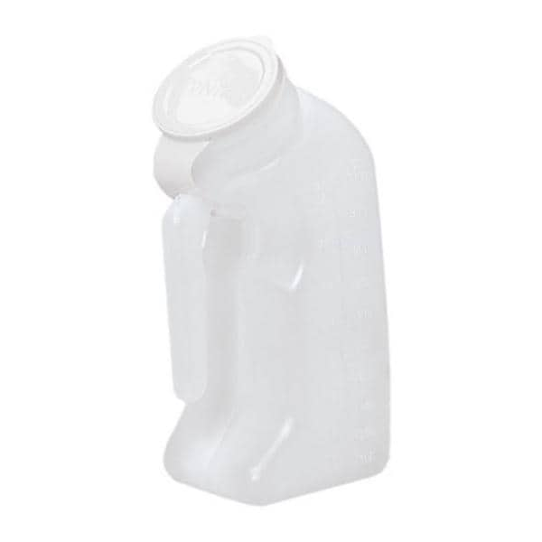 Patient Urinal Disposable Translucent Lid 1qt