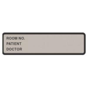 Label Chart Imprinted GREY 200/RL 200/RL