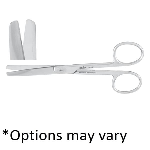 Operating Scissors Curved 5-1/2" Stainless Steel Autoclavable Ea