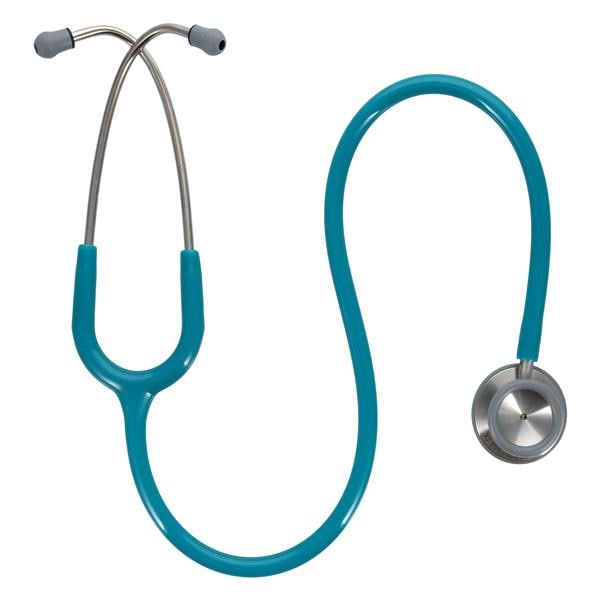 Adscope 603 Classic Stethoscope Adult Teal Single Lumen Tubing Ea