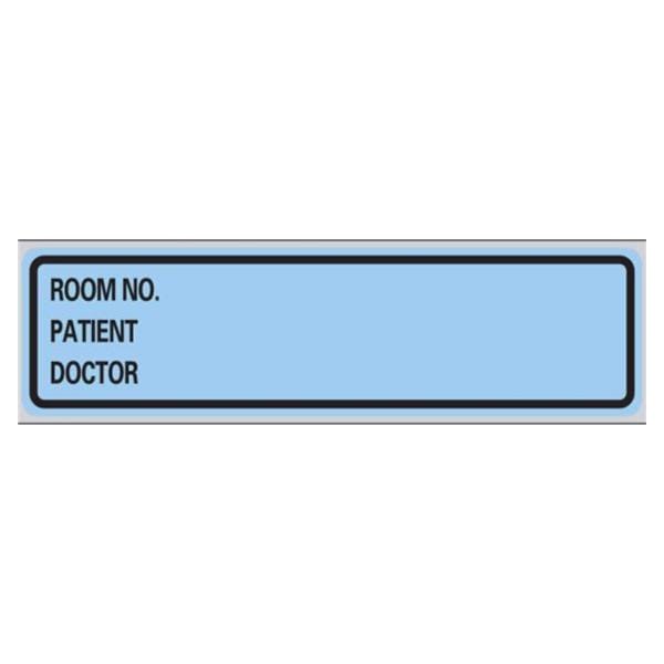 Label Chart Imprint Blue 6Rl Min 200/Rl 200/Rl