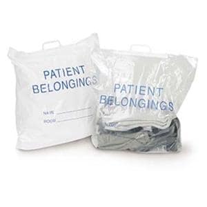 Patient Bag White/Blue 20x19x4