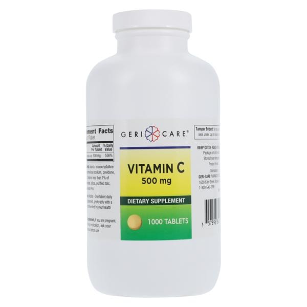 Vitamin C Adult Supplement Tablets 500mg 1000/Bt