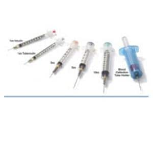 VanishPoint Syringe/Needle 3cc 22gx1" Safety Ea