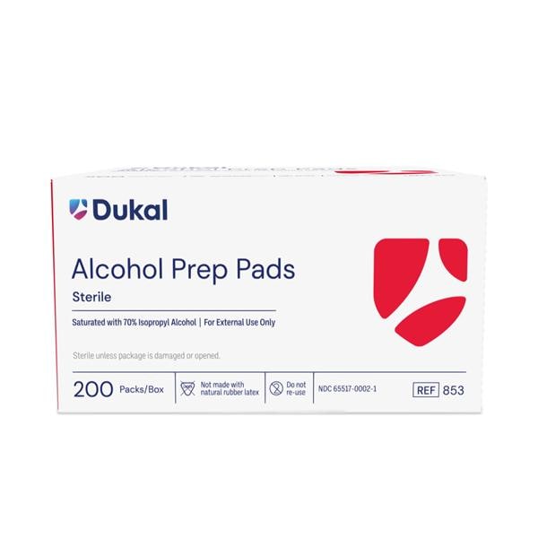 Prep Pad Alcohol Medium, 20 BX/CA