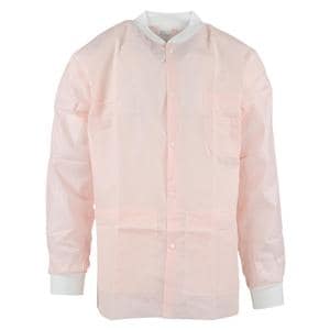 SafeWear Hipster Protective Lab Jacket SMS PP Fbrc X-Large Pretty Pink 12/Bg