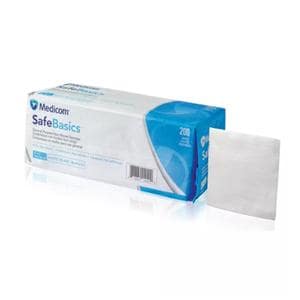 SafeBasics Polyester Blend Non-Woven Sponge 3"x3" 4 Ply Non-Sterile Square