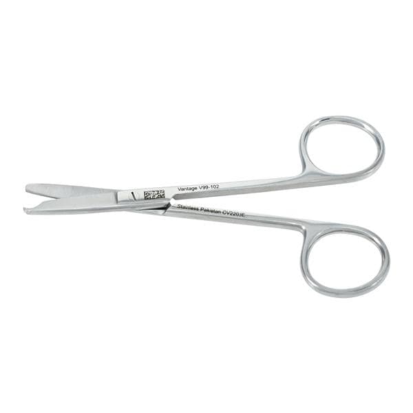 Vantage Littauer Stitch Scissors Straight 4-1/2" Stainless Steel EA