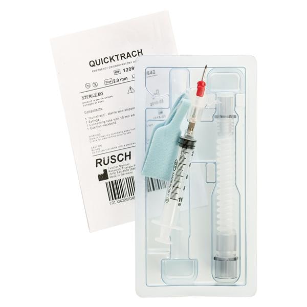 QuickTrach Cricothyrotomy Emergency Kit Pediatric Disposable Ea