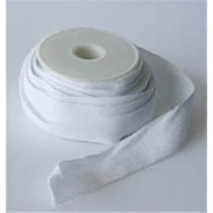 Tape Cotton Twill .5"x36yd White 5/PK