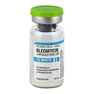 Bleomycin 15U/Vl Powder 10mL/Vl