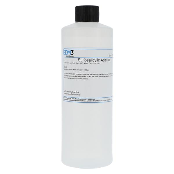 Sulfosalicylic Acid Reagent 3% 16oz Ea