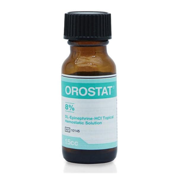 Orostat Hemostatic Solution Liquid 10 cc Individually Packaged