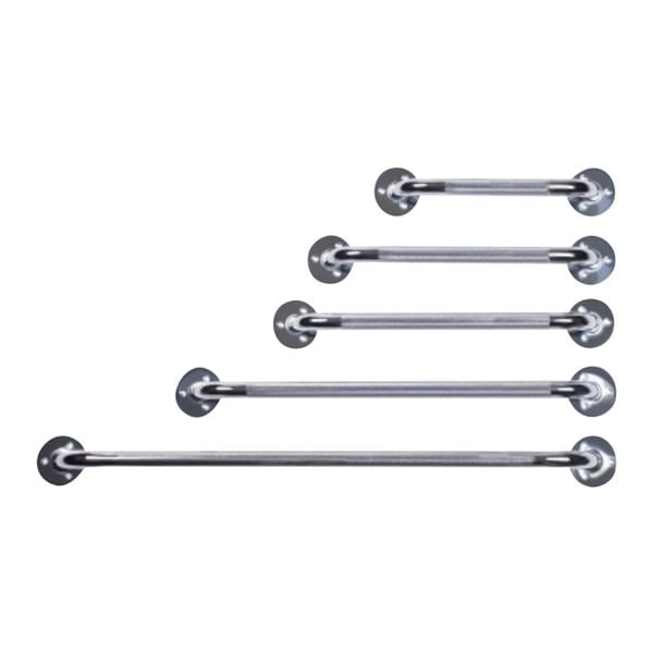 Lumex Straight Grab Bar 250lb Capacity Chrome Plated