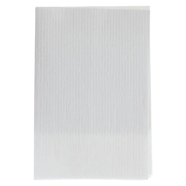 Patient Towel 3 Ply Tissue / Poly 19 in x 30 in White Disposable 300/Ca