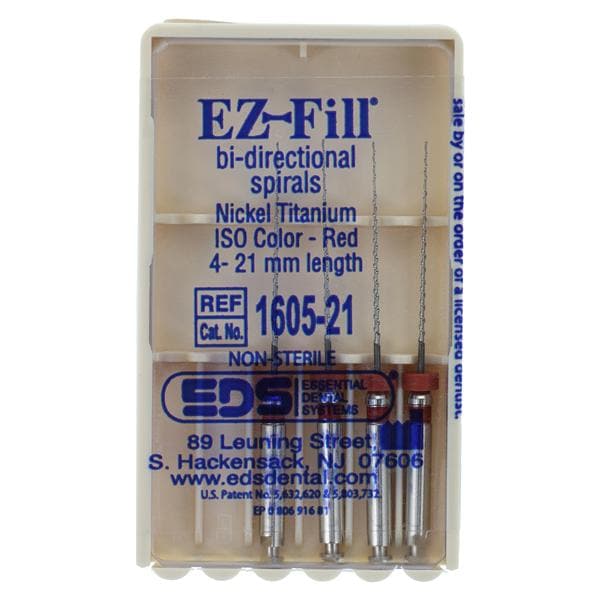 EZ-Fill Obturation System Nickel Titanium 21 mm 4/Pk