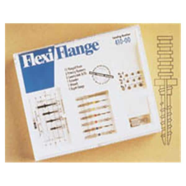 Flexi-Flange Posts Stainless Steel Assorted Assorted Parallel Sided Ea