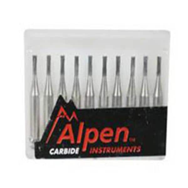 Alpen Carbide Bur Operative Friction Grip 330 10/Pk