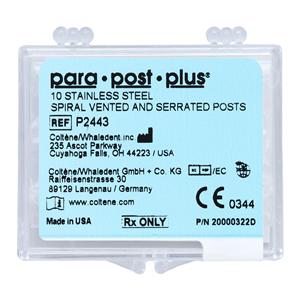 ParaPost Plus Posts Stainless Steel 3 0.036 in Brown P244-3 10/Vl