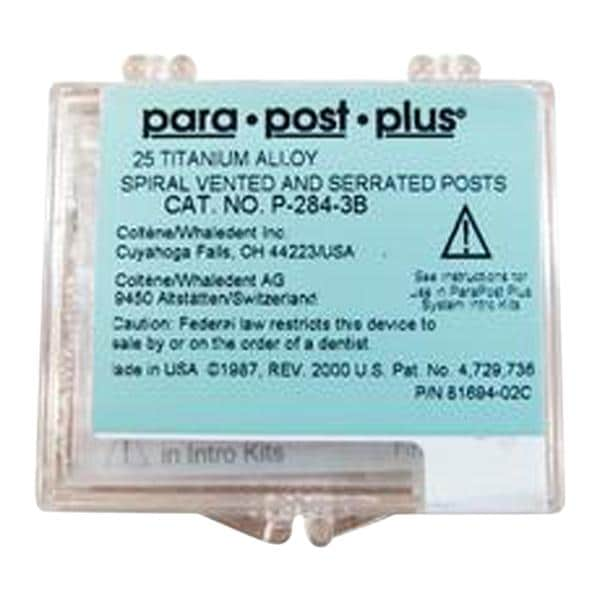 ParaPost Plus Posts Titanium 3 0.036 in Brown P284-3B Ea